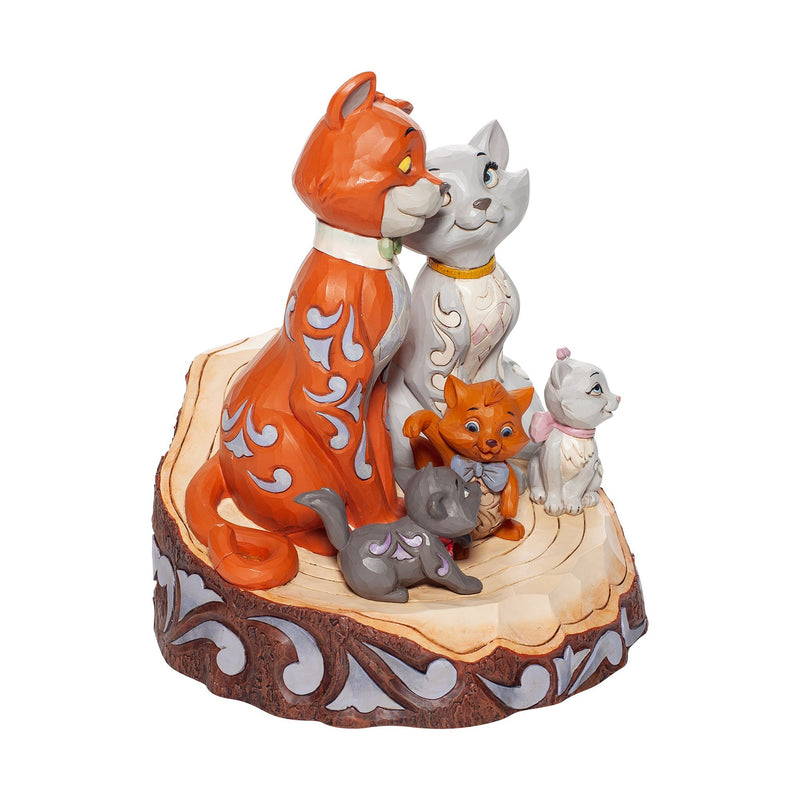 Figurine Les Aristochats Carved by heart - Disney Traditions