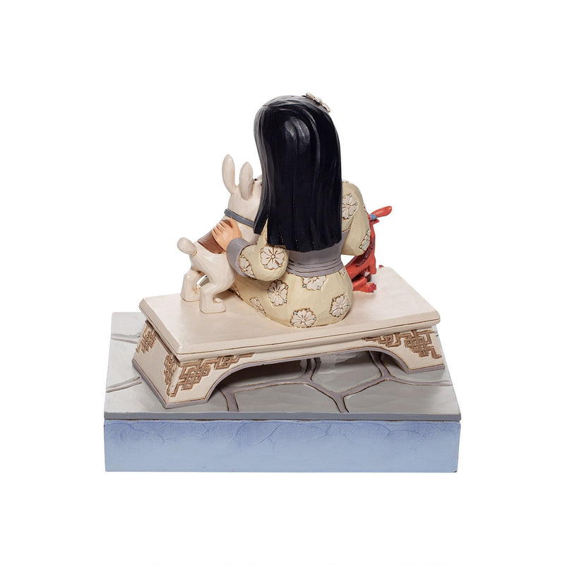 Figurine Mulan White Woodland - Disney Traditions