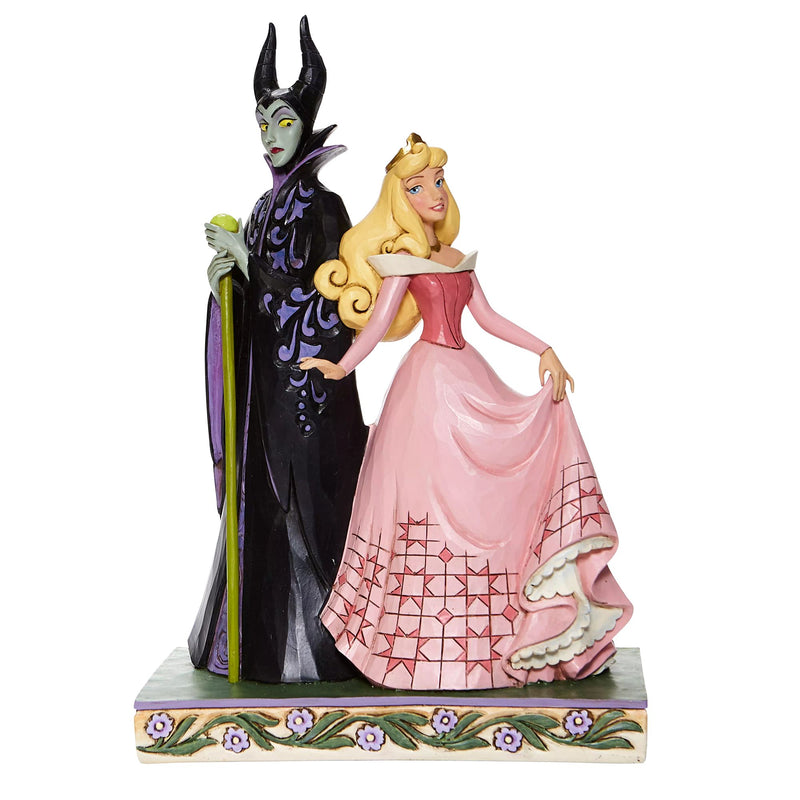 Figurine Aurore et Maléfique - Disney Traditions