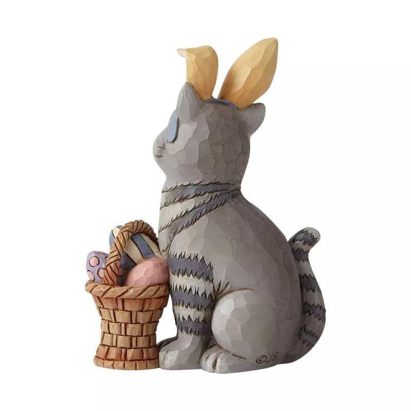 Mini figurine chat avec oreille de lapin - Heartwood Creek
