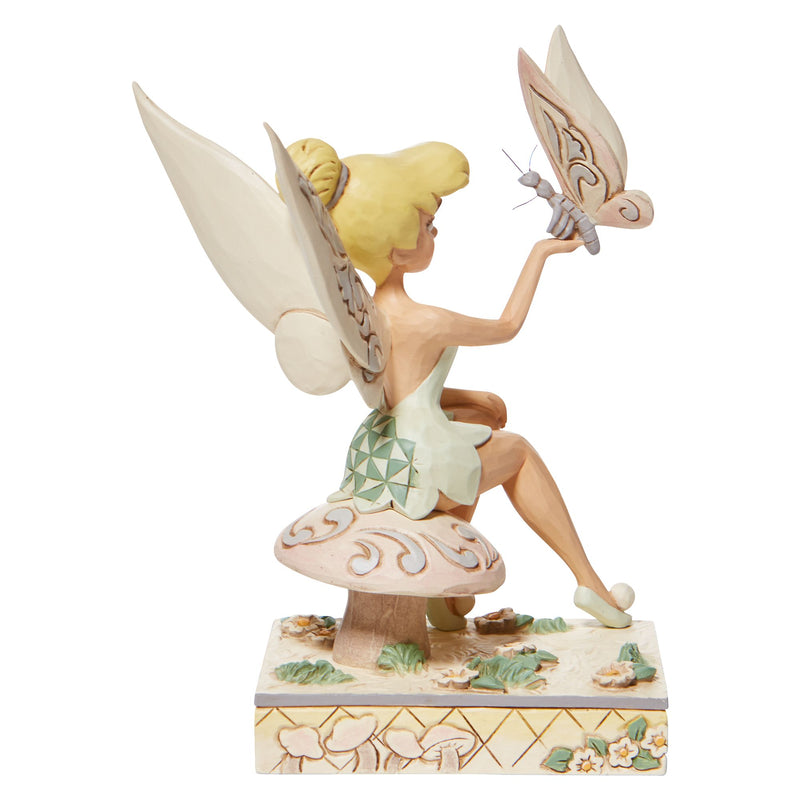 Figurine Fée Clochette White Woodland - Disney Traditions