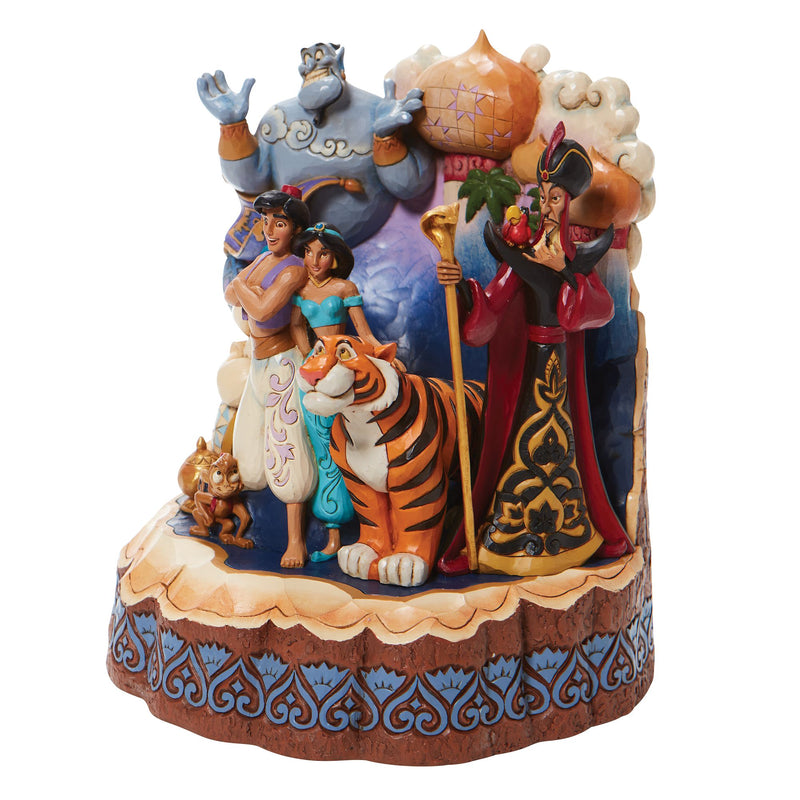 Figurine Aladdin Carved by heart - Disney Traditions