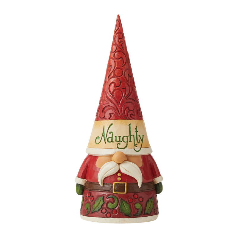Figurine Gnome de Noël Naughty/Nice - Heartwood Creek
