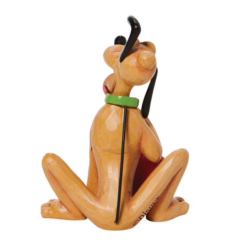 Mini figurine Pluto Coeur - Disney Traditions