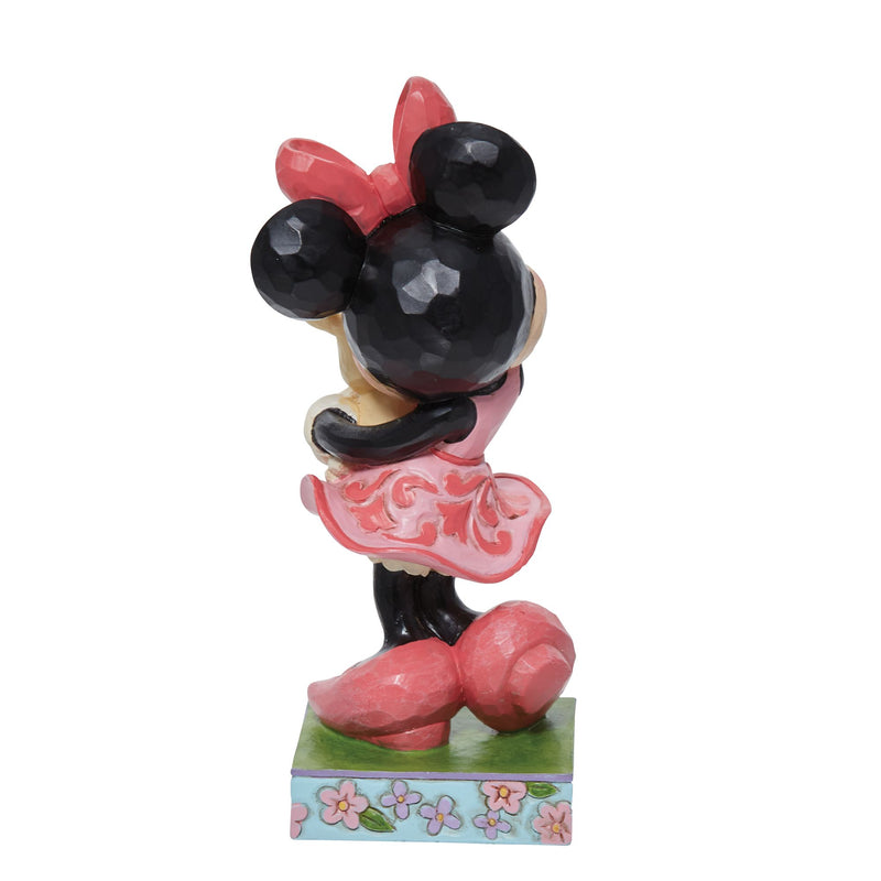 Figurine Minnie tenant un lapin - Disney Traditions