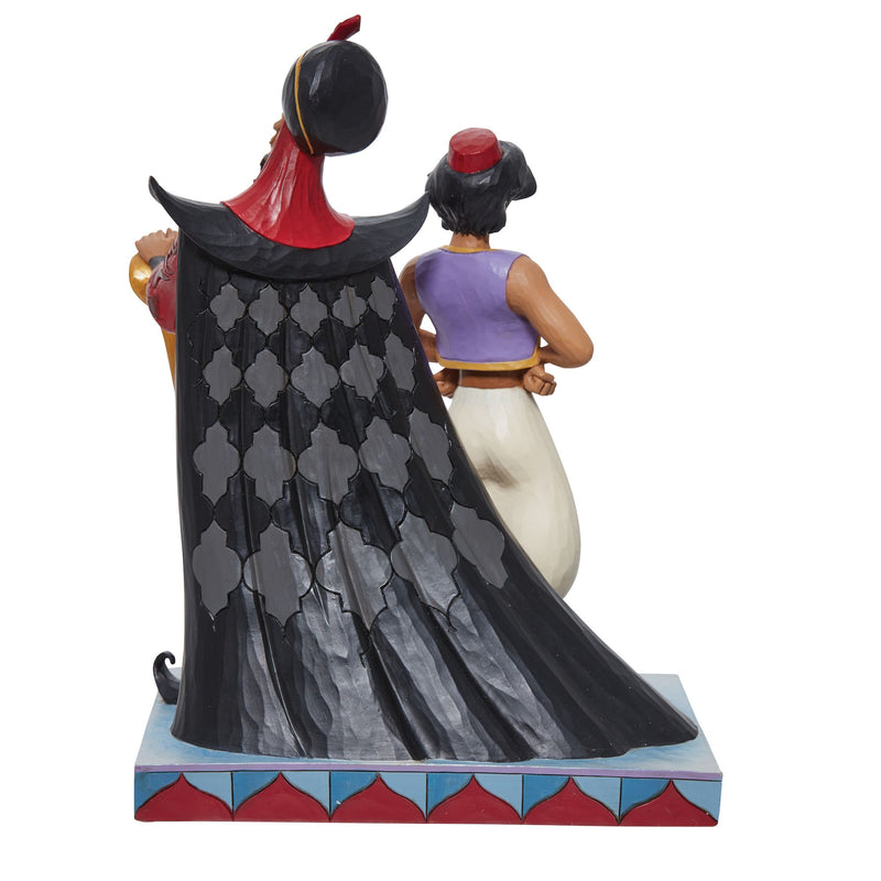 Figurine Aladdin et Jafar Héros VS méchant - Disney Traditions